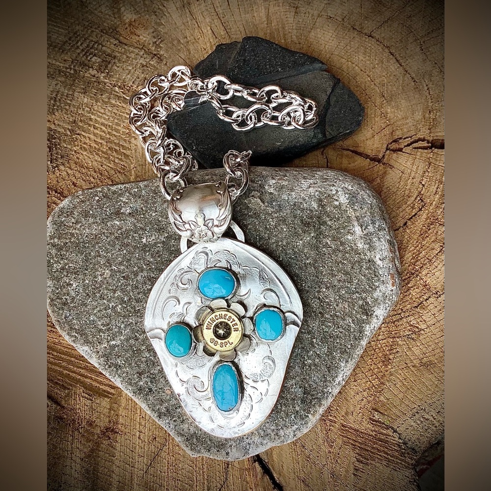 Turquoise Winchester Center Necklace